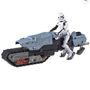 Star Wars Galaxy of Adventures First Order Driver And Treadspeeder